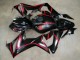 Carenados Moto Honda CBR650R 2021-2023 - Negro Brillante Rojo Raya
