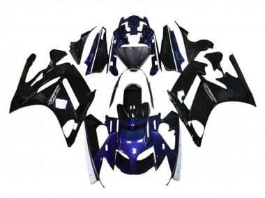 Carenados Moto Yamaha FJR1300 2001-2006 - Negro Brillante Azul