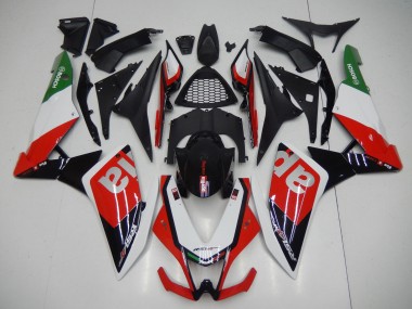 Carenados Moto Aprilia RSV4 1000 2009-2015 - Rojo Blanco Negro Verde Gris