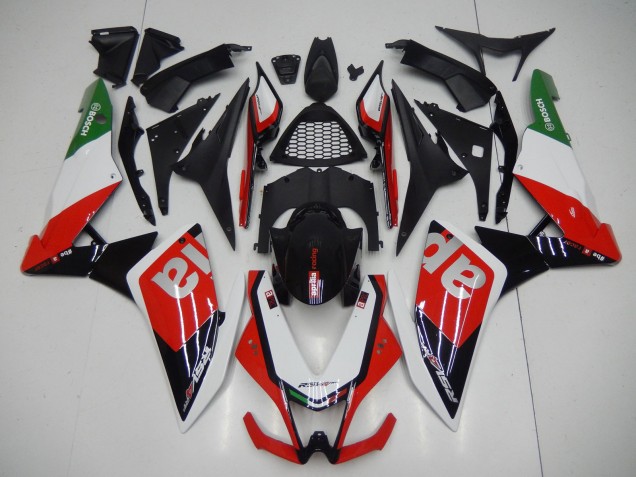 Carenados Moto Aprilia RSV4 1000 2009-2015 - Rojo Blanco Negro Verde Gris