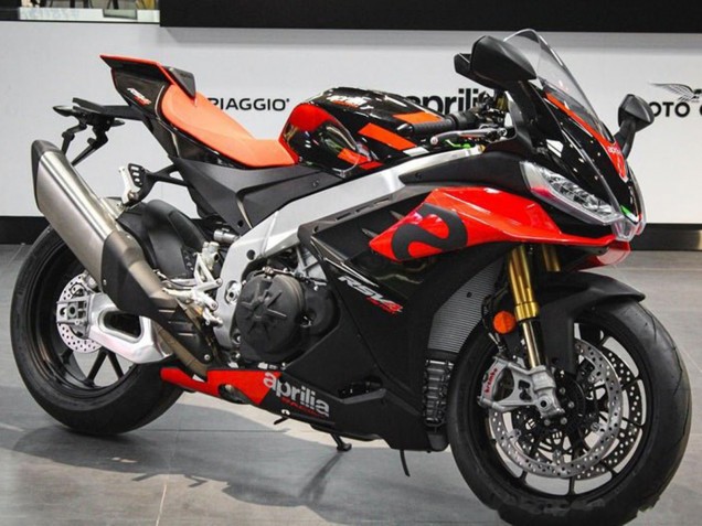 Carenados Moto Aprilia RSV4 1100 2021-2024 - Rojo Negro