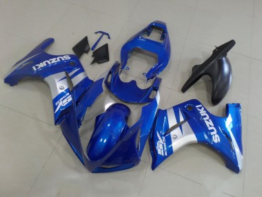 Carenados Moto Suzuki SV650 2003-2013 - Azul Plata Blanco