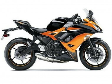 Carenados Moto Kawasaki Ninja 650 EX650 2017-2019 - Naranja Negro