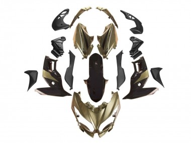 Carenados Moto Kawasaki Versys 650 2015-2021 - Oro Negro