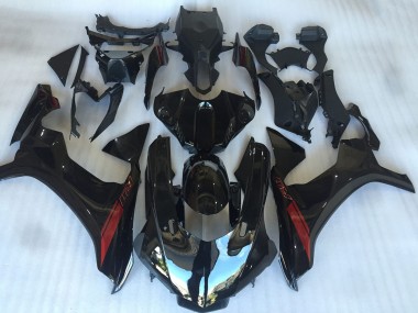 Carenados Moto Yamaha YZF R1 2015-2019 - Negro Brillante Rojo