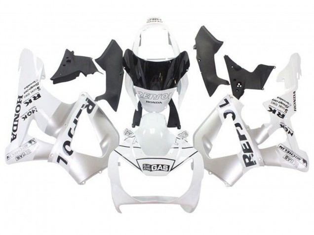 Carenados Moto Honda CBR900RR 929 2000-2001 - Blanco Plata Repsol