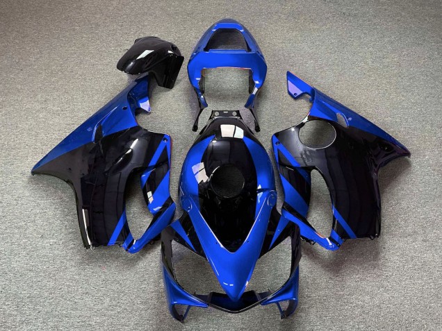 Carenados Moto Honda CBR600 F4i 2001-2003 - Azul Negro Brillante