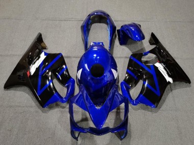 Carenados Moto Honda CBR600 F4i 2004-2007 - Azul Negro Brillante