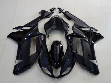 Carenado Moto Kawasaki ZX6R 2007-2008 - Negro Brillante