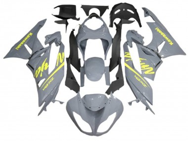 Carenados Moto Kawasaki ZX6R 2009-2012 - Nardo Gris Amarillo