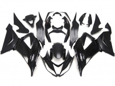 Kits Carenado Moto Kawasaki ZX6R 2013-2018 - Negro Brillante Negro Mate