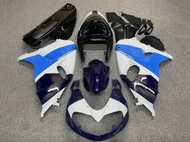 Carenados Moto Suzuki TL1000R 1998-2003 - Blanco Azul Negro Azul Oscuro