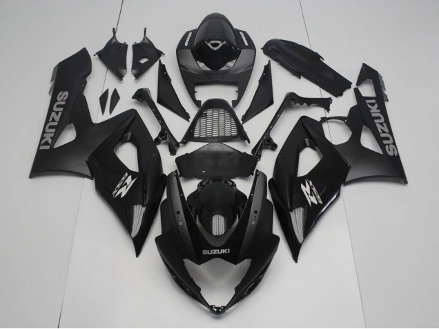 Carenado Moto Suzuki GSXR 1000 2005-2006 - Negro Brillante Negro Mate