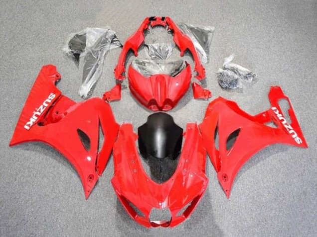 Carenados Moto Suzuki GSXR1000 2017-2024 - Rojo Blanco Negro Mate