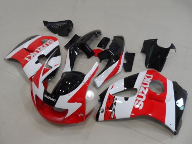 Carenados Moto Suzuki GSXR 600 / GSXR 750 1996-2000 - Rojo Blanco Negro