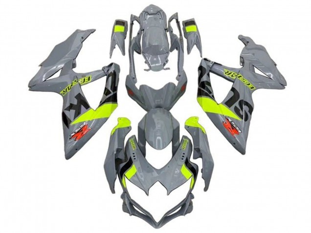 Carenados Moto Suzuki GSXR 600 / GSXR 750 2008-2010 - Nardo Gris Neon Amarillo Negro Rojo