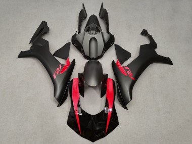 Carenados Moto Yamaha YZF 1000 R1 2015-2019 - Negro Mate Negro Brillante Rojo