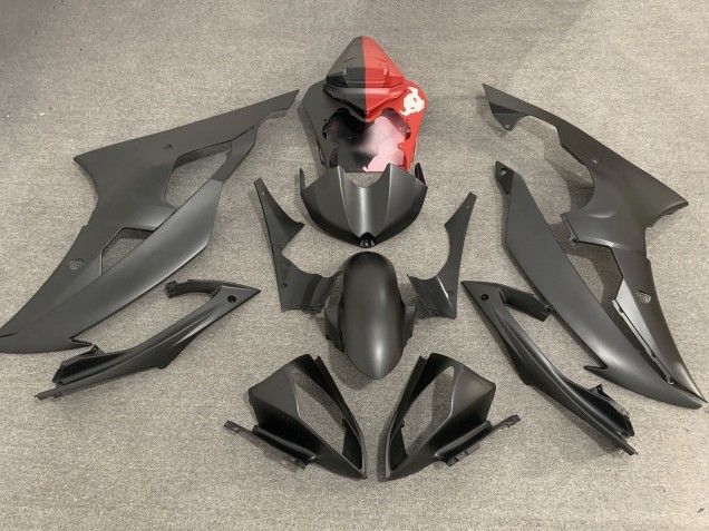 Carenados Moto Yamaha YZF R6 2008-2016 - Rojo Negro Mate