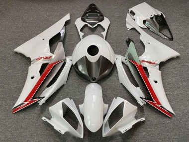 Carenados Moto Yamaha YZF R6 2008-2016 - Blanco Perla Rojo