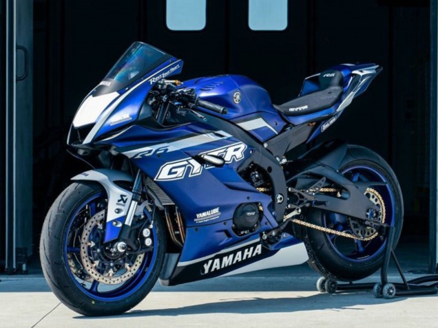Carenados Moto Yamaha YZF R6 2017-2023 - Azul Plata GYTR