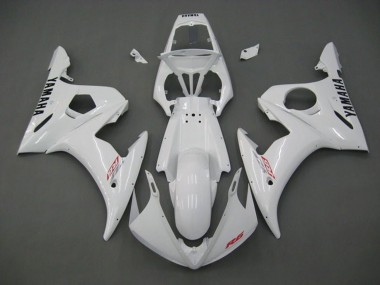 Carenados Moto Yamaha YZF R6 2005 - Blanco Rojo Negro