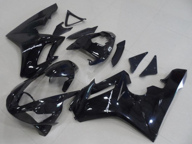 Carenado Moto Triumph Daytona 675 Triple 2006-2008 - Negro Brillante