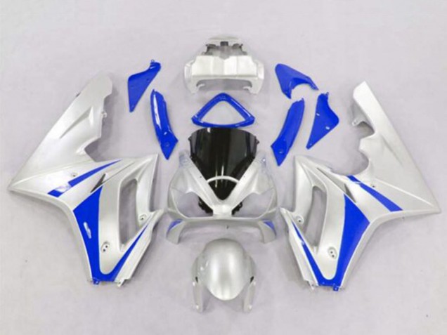 Carenados Moto Triumph Daytona 675 Triple 2006-2008 - Plata Azul