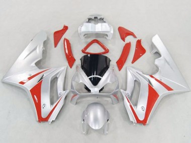 Carenados Moto Triumph Daytona 675 Triple 2006-2008 - Plata Rojo
