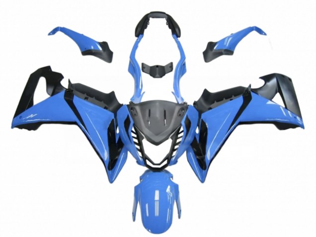 Carenados Moto Honda CBR650F 2014-2016 - Azul Cielo Negro