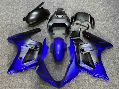 Carenados Moto Suzuki SV650 2003-2013 - Azul Negro Mate Chapoteo