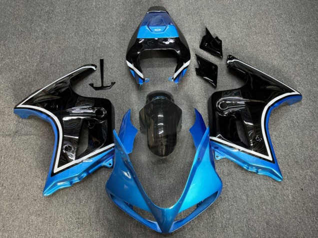 Carenados Moto Suzuki SV650 2003-2013 - Azul Brillante Negro