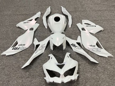 Carenados Moto Kawasaki ZX4R ZX-4RR 2019-2025 - Blanco Perla Negro
