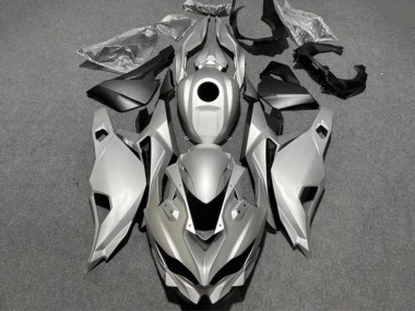 Carenados Moto Kawasaki ZX4R ZX-4RR 2019-2025 - Plata Negro