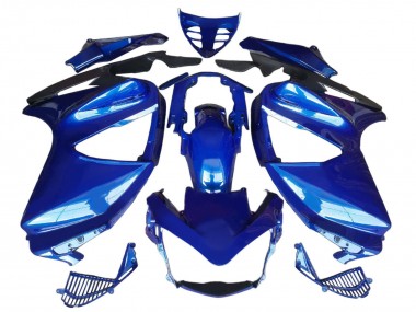 Carenados Moto Honda ST1300 2002-2016 - Azul Negro Mate