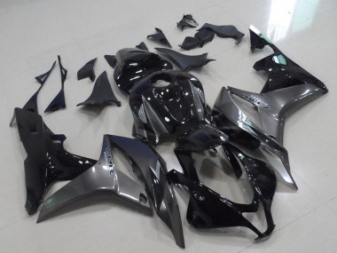 Carenados Moto Honda CBR600RR 2007-2008 - Gris Negro Brillante