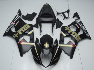Carenados Moto Suzuki GSXR 1000 2003-2004 - Negro Mate Rizla