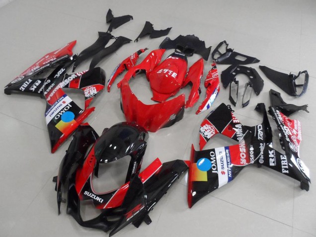 Carenados Moto Suzuki GSXR 1000 2009-2016 - Rojo Azul Amarillo Negro JOMO