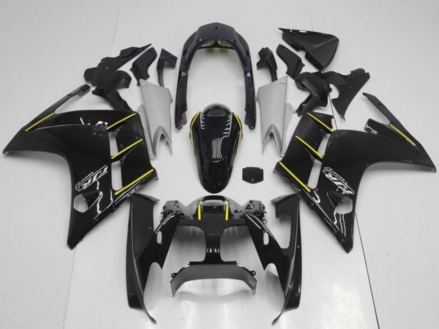 Carenados Moto Yamaha FJR1300 2001-2006 - Negro Brillante Amarillo