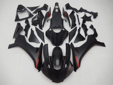 Carenados Moto Yamaha YZF R1 2015-2019 - Negro Mate Rojo