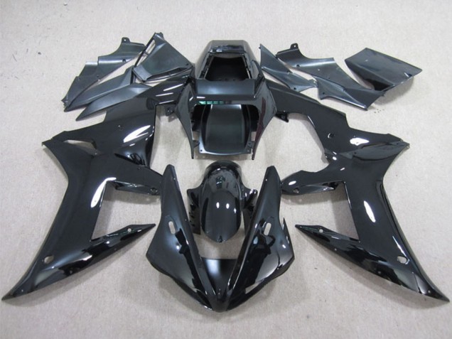Carenados Moto Yamaha YZF R1 2002-2003 - Negro Brillante Plain