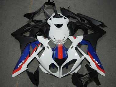 Kits Carenado Moto BMW S1000RR 2009-2014 - Blanco Rojo Azul Negro Mate