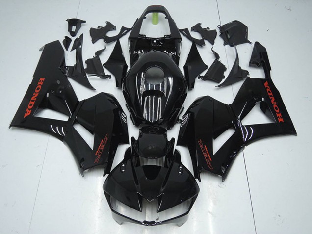 Carenados Moto Honda CBR1000RR 2012-2016 - Negro Brillante Rojo Calcomanía