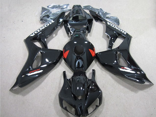 Carenados Moto Honda CBR1000RR 2006-2007 - Negro Brillante Rojo