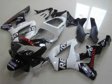 Carenados Moto Honda CBR900RR 929 2000-2001 - Blanco Negro Brillante Rojo Repsol