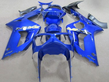Carenado Moto Kawasaki ZX6R 2003-2004 - Azul