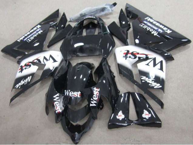Carenados Moto Kawasaki ZX10R 2004-2005 - Negro West Ninja