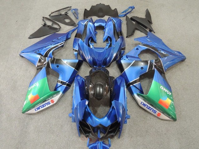 Carenados Moto Suzuki GSXR 1000 2009-2016 - Azul Verde JOMO