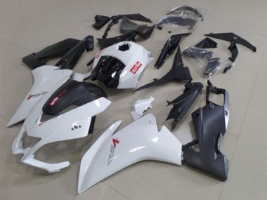 Carenados Moto Aprilia RS4 50 125 2012-2018 - Blanco Negro Mate