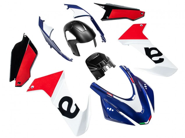 Carenados Moto Aprilia RS660 2020-2024 - Blanco Azul Rojo