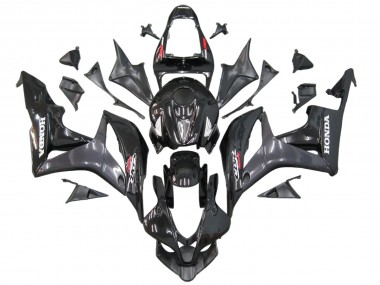 Carenados Moto Honda CBR600RR 2007-2008 - Gris Negro Brillante Calcomanías